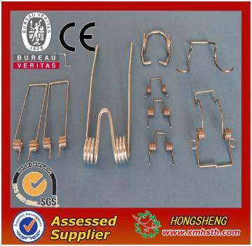 Customized double torsion spring