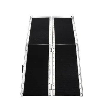 Aluminium Truck Trailer Wheelchair Ramp with Handle