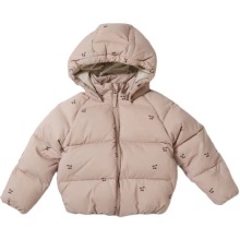 Baby Girl Children's Autumn And Winter Hooded Coat