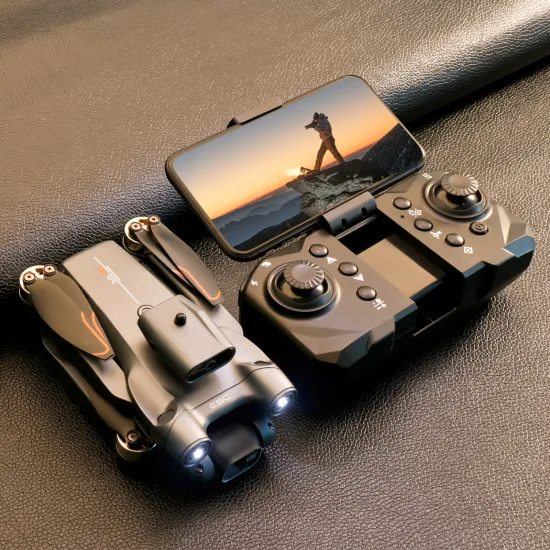 High-end Hand-Controlled Drone: LSRC S1S Mini Foldable Dual Camera 4K/6K Unmanned Aerial Vehicle