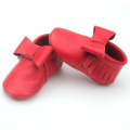 Hot selling bowknot baby moccasins