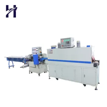 Automatic Heat Tunnel Shrink Packaging Machine for Supermarkets