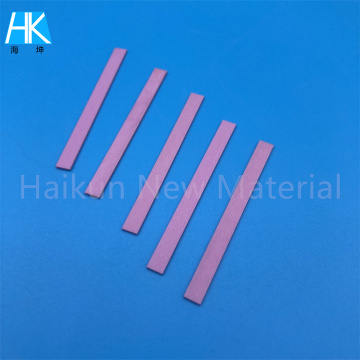 96% Pink Alumina Ceramic Substrate/Strip Plate
