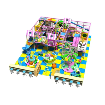 Indoor Soft Play Equipment Set for Children: Playland and Safety Focused Fun