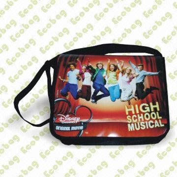 Fabric Shoulder Bag, Made of PET Woven Bag, Measures 26 x 35 x 15cm