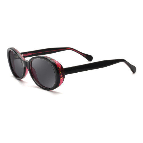 Tortoise High Quality Luxury Sun Glasses Retro Acetate Tac Polarized Factory