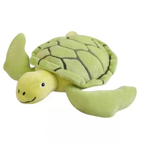 Зеленая черепаха плюшевая сумка для плеч для детей