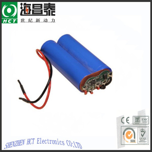 7.4V 5200mAh Uav Li-ion Li Polymer Battery Pack