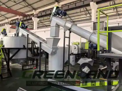 China Factory Pet Crusher Blade Sharpener Washing Line