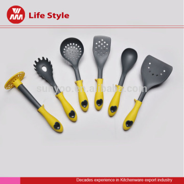 Eco-friendly nice design nylon kitchen utensils sets
