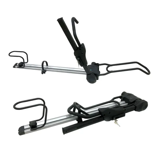Universal Folded Aluminum Offroad Roof Bike Rack for Truck SUV 4x4 with Lock