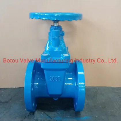 Resilient Wedge Nrs Gate Valves with Flanged Ends