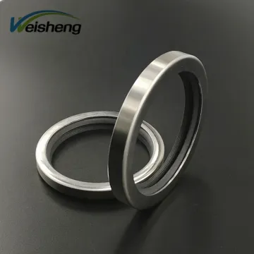 WSSEALS Oil-Free Screw Compressor Double Lips PTFE Rotary Seals