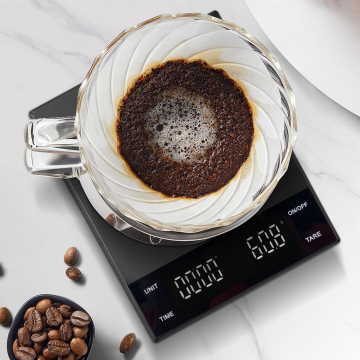 Timemore Kitchen Weight Weight Balance Espresso Skala Kopi Digital dengan Pemasa