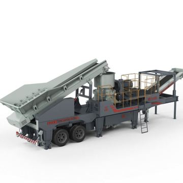 Easy Movable Mobile Crushing Plant for Hard Rock Crush Breaking