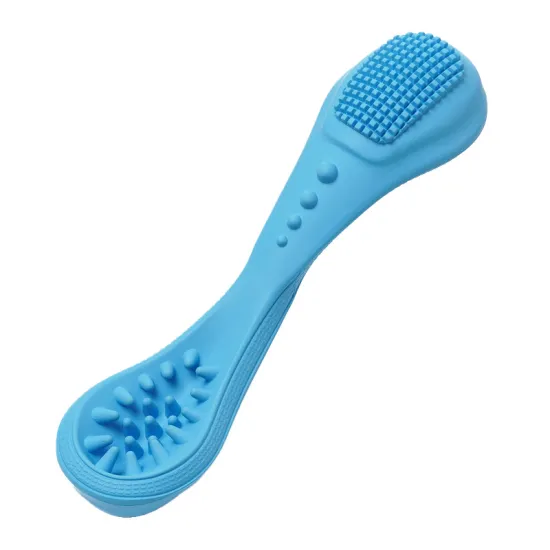 Natural Rubber Peanut Spoon Chew Toy for Dogs