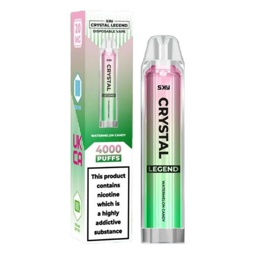 Sky Crystal Legend 4000 Disposable Vapes All Flavors