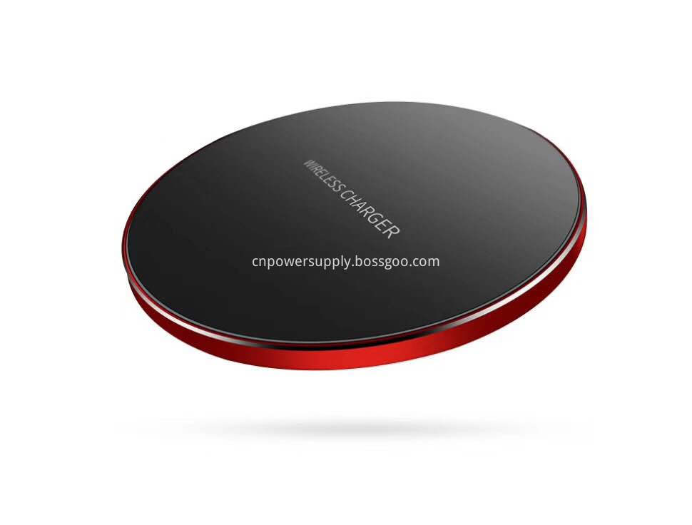 Super Slim 4 95mm Aluminium Alloy 10w Wireless Charger High End Metal Shell Fast Wireless Charging Pad