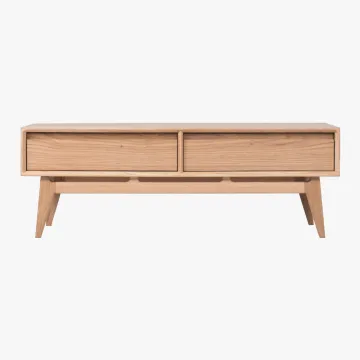 Wooden Rectangle Coffee Table with Storage