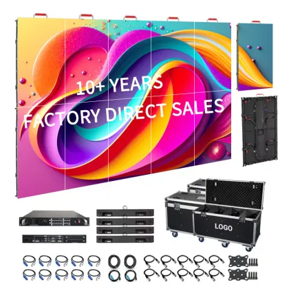 Seamless Splicing Rental LED Display Screen P3.91 500x1000 500x500