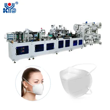 Fully Automatic Ffp2 N95 Face Mask Machine Fully Automatic Kn95 Mask Machine Production Line