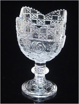 Glass Cup with Stand