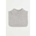 Ribbed Turtleneck Collar in Soft Knit for Baby