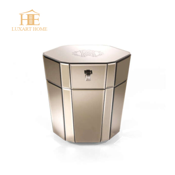Luxury Italian Bedroom Night Stand with Drawers