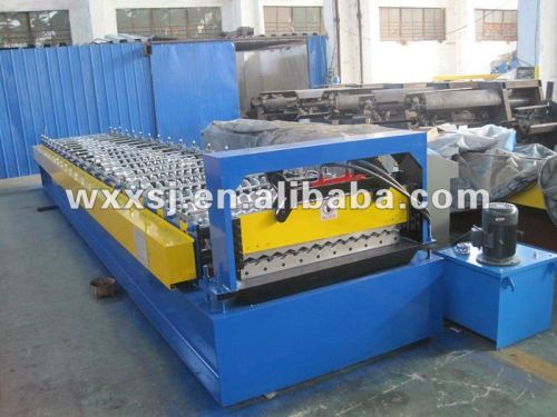 PPGI corrugated steel sheet roll forming machine