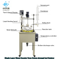 Laboratory stirring heating mantle glass reactor