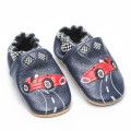 Custom Leather Unisex Baby Soft Sole Shoes