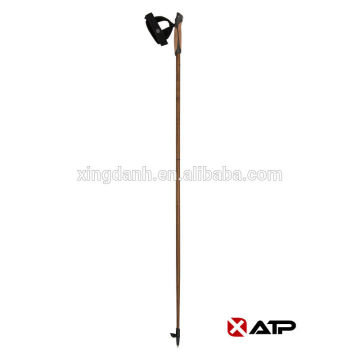 Classic Carbon/Dark wood Nordic Walking pole