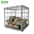 6 각형 짠 gabion 상자 가격 짠 gabion 메쉬