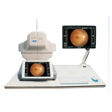 RET 3100 Ophthalmic Equipment: Auto Retinal Eye Fundus Camera with FFA and FAF Options