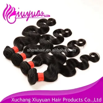 5A raw unprocessed body wave virgin brazilian hair extension