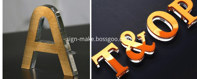 acrylic letters