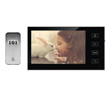 2014 Best multi video doorphone for home security with FTF-LCD screen