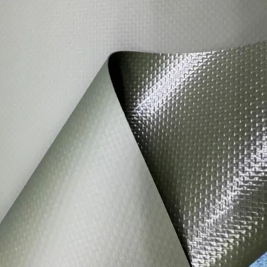 Livite 0.5mm Army Green PVC bags coating