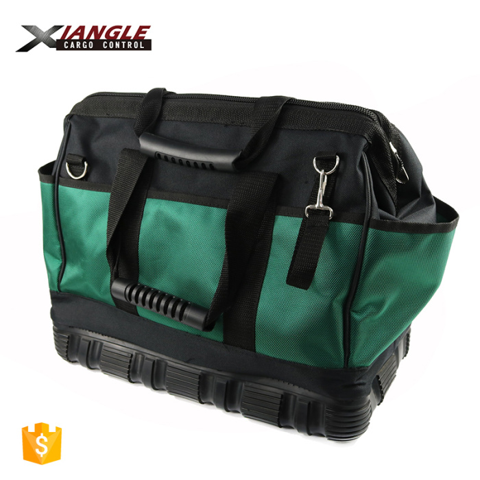 Durable 1680D Waterproof Tool Bag with Hard Base