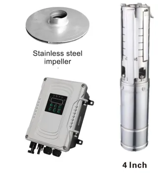 Affordable 2HP Solar Water Pump Kits for Deep Well Irrigation and Agriculture: High Efficiency DC Solar Submersible Pumps