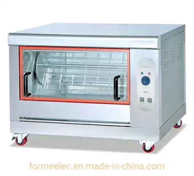 Chicken Roast Oven 16 Pieces Chicken Gas Rotisseries Rotary Gas Duck Rotisserie