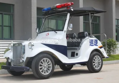 patrol electric car for police