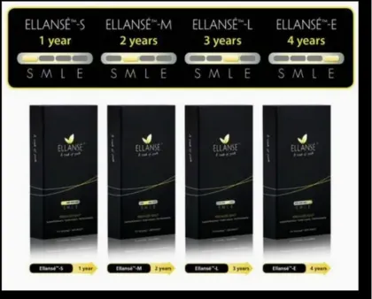 Ellanse E L M S 1ml x 2 injection Collagen Stimulating Filler wrinkles remove