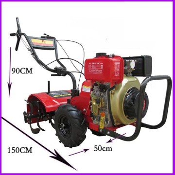 farm and garden 178F diesel engine tiller cultivator