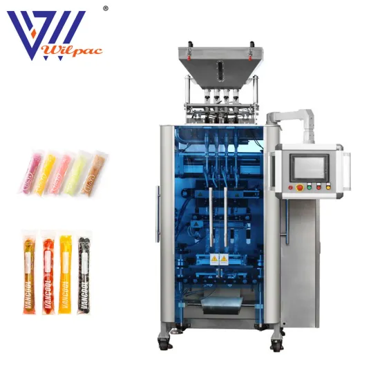 Automatic Multi-Function Packing Machine for Back Side Sealing Pouches, Sugar Sticks, and Sachets