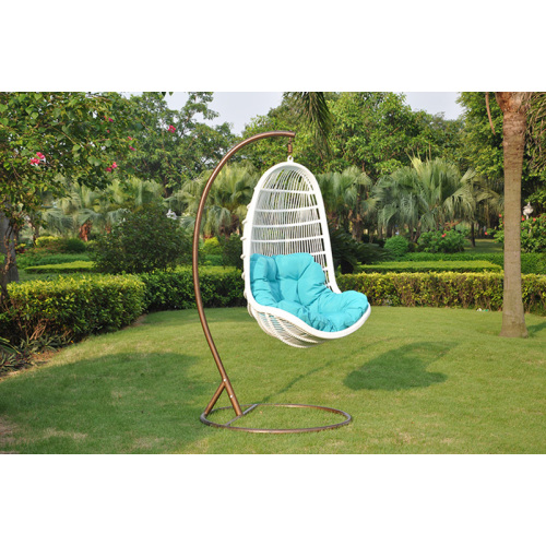 Hotel Furniture Aluminum Frame Patio Rattan Swing