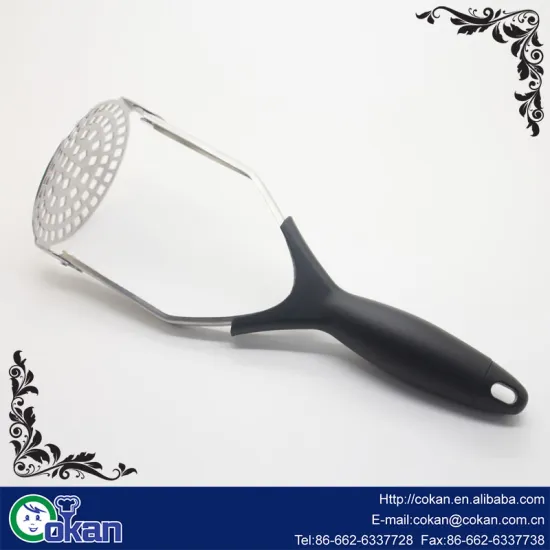 stainless steel potato press fruit potato masher ricers with pp handle