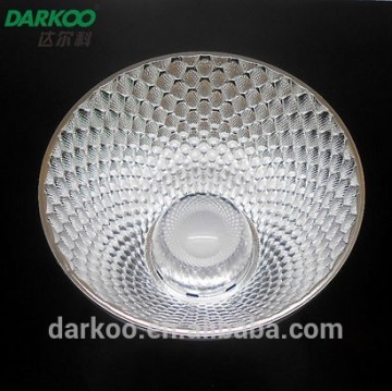 2014 New Sharp free solder led reflector with lens COB reflector COB lens DK7524-R&L-FS for downlight 24 degree