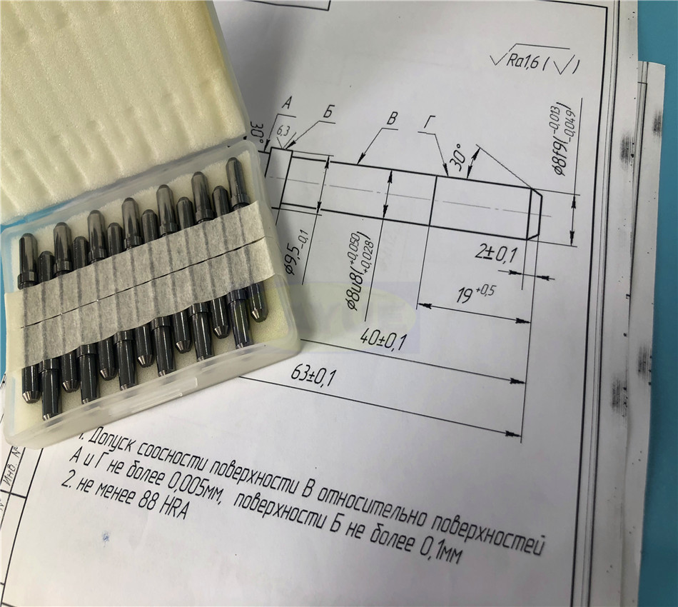 Tungsten carbide punch tools Manufacturing die Components mold parts Supplier