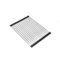 Foldable Stainless Steel Roll Up Dish Drying Rack